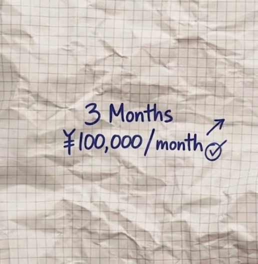 3 Months Plan | ¥100,000 / month