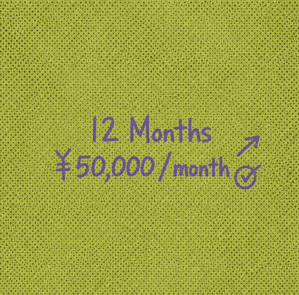 12 Months Plan | ¥50,000 / month