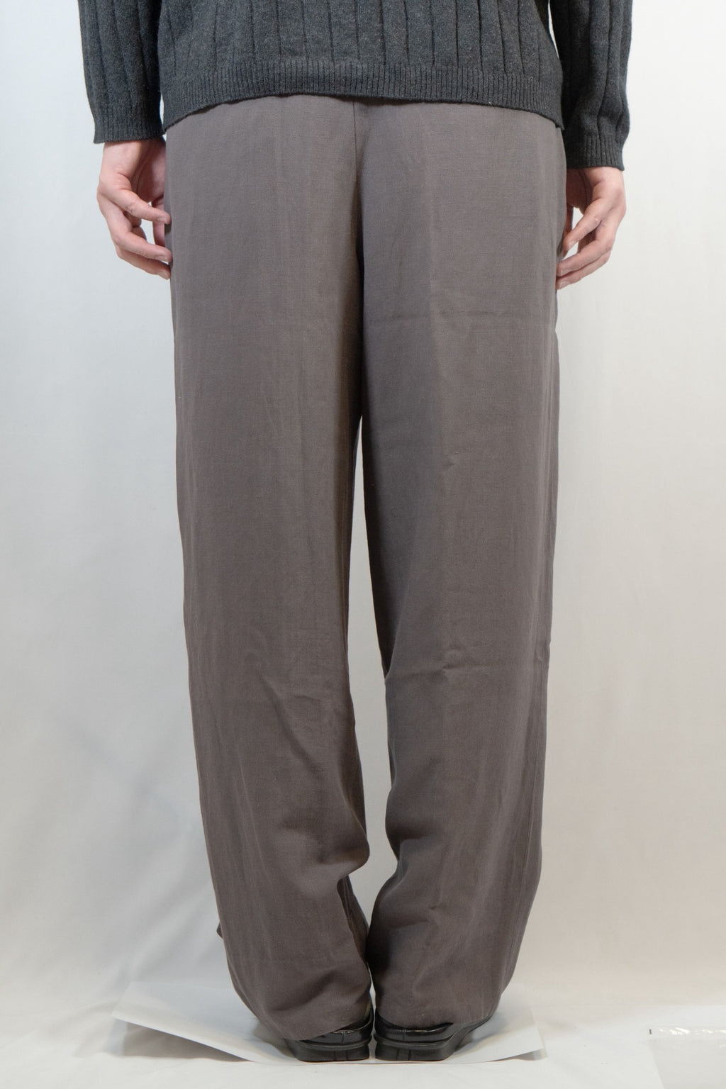 Emporio Armani Rayon-Linen Pants