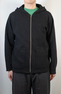 Trans Continents zip knit hoodie